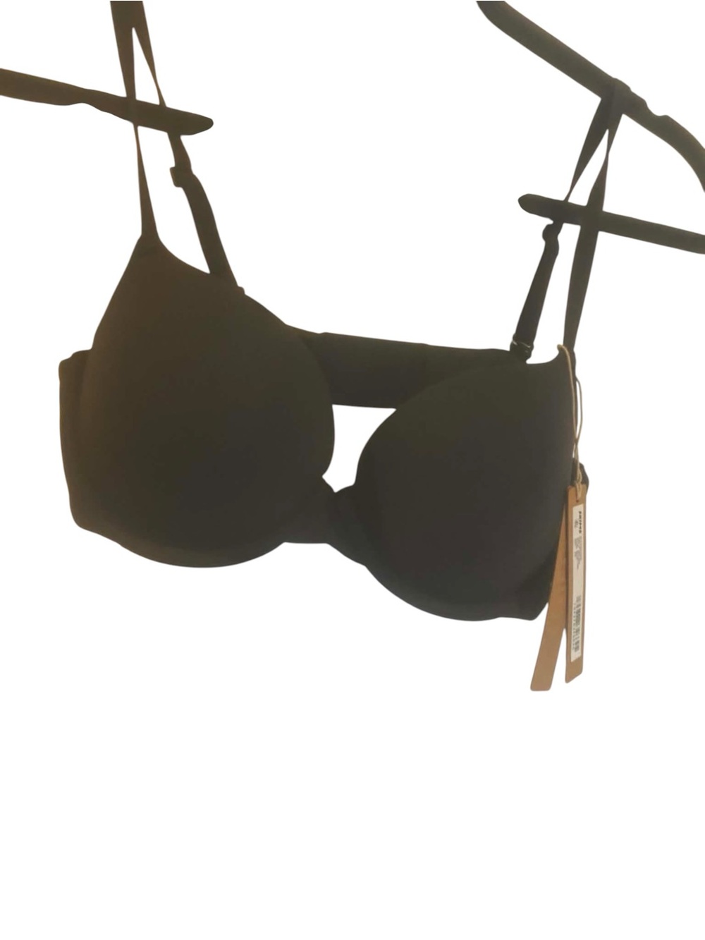 NWT Skims Fits Everybody Push Up Demi Bra ONYX Size 34B